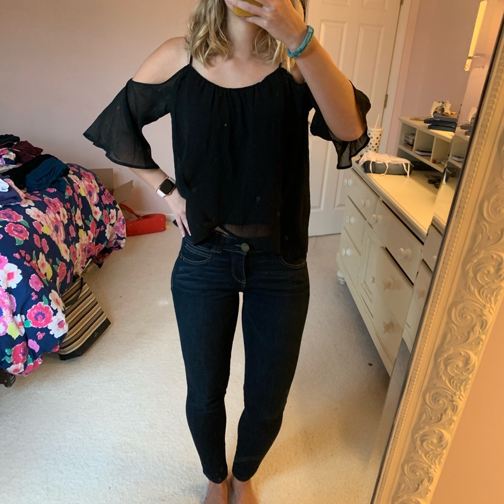 Lush Cold Shoulder Top